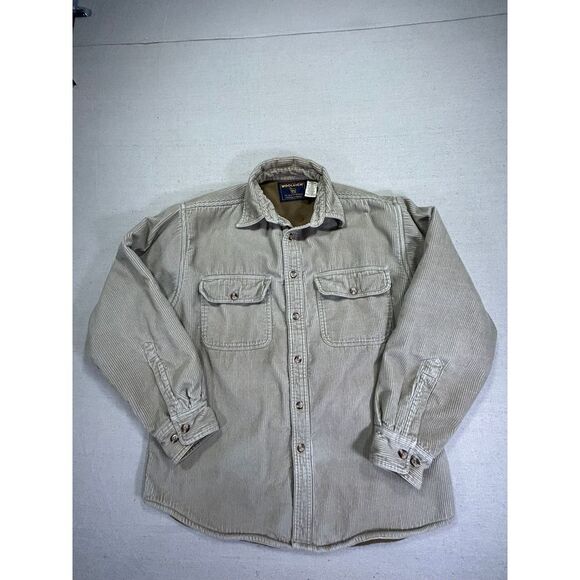 Woolrich Other - WOOLRICH‎ Men's Medium Corduroy Barn Chore Shacket Fleece Liner Jacket